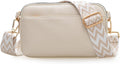 Women’s Vegan Leather Crossbody Bag – Adjustable Shoulder Purse