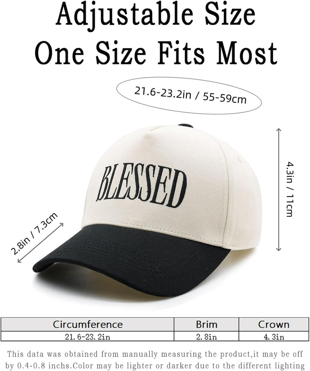 Blessed Trucker Hat – Vintage Embroidered Baseball Cap