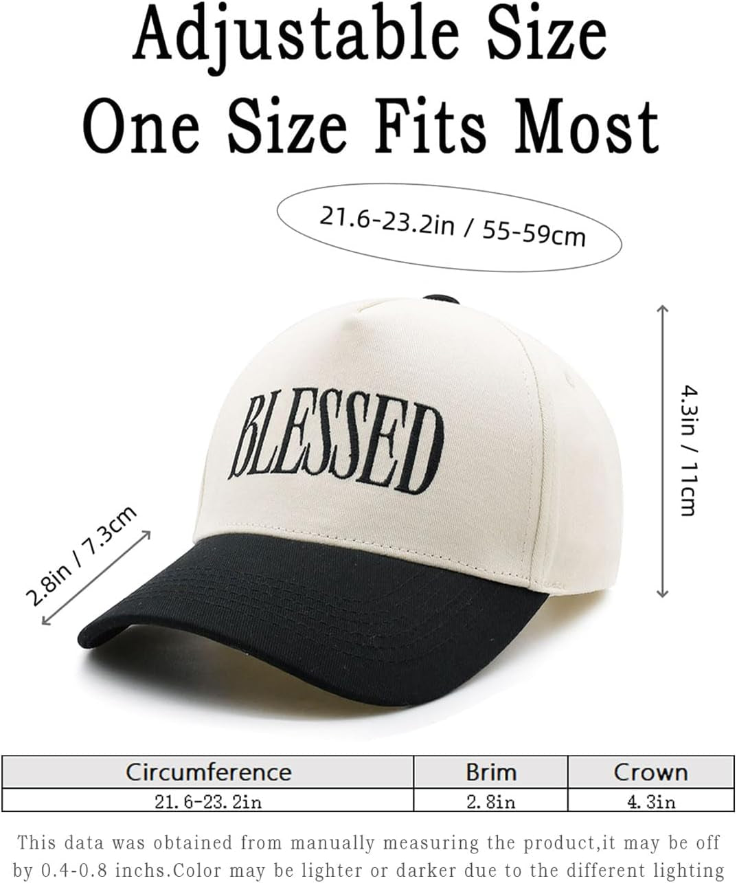 Blessed Trucker Hat – Vintage Embroidered Baseball Cap