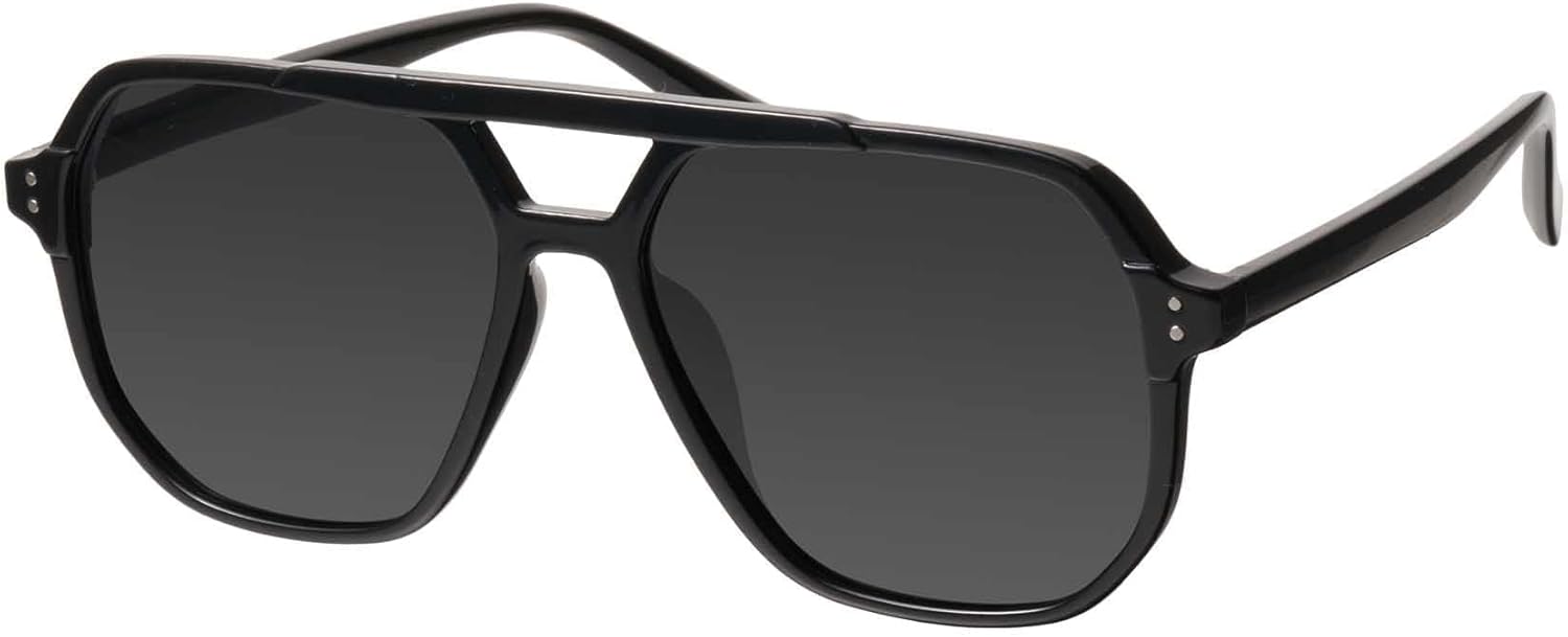 Women’s Oversized Aviator Sunglasses – Polarized UV Protection