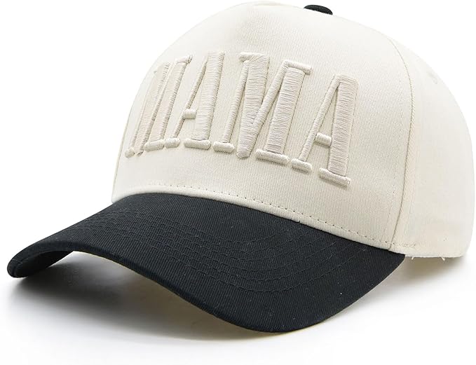 Vintage Mama Trucker Hat – Women’s Snapback Baseball Cap for Moms