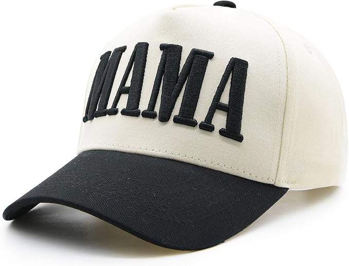 Vintage Mama Trucker Hat – Women’s Snapback Baseball Cap for Moms