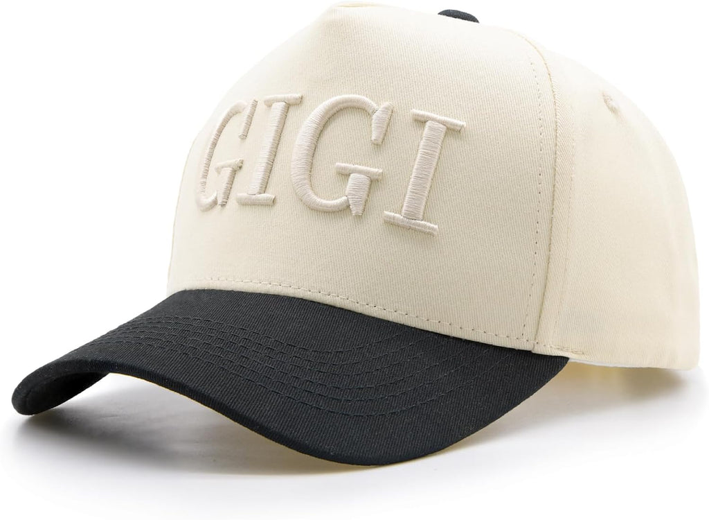 Gifts for Grandma, Adjustable Embroidered Vintage Two Tone Trucker Hat for Mimi Nonna Nana