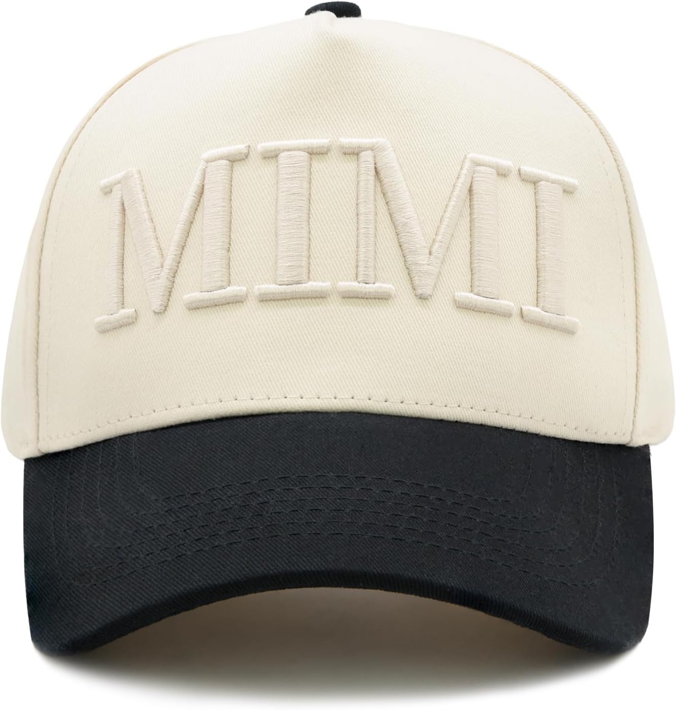 Gifts for Grandma, Adjustable Embroidered Vintage Two Tone Trucker Hat for Mimi Nonna Nana
