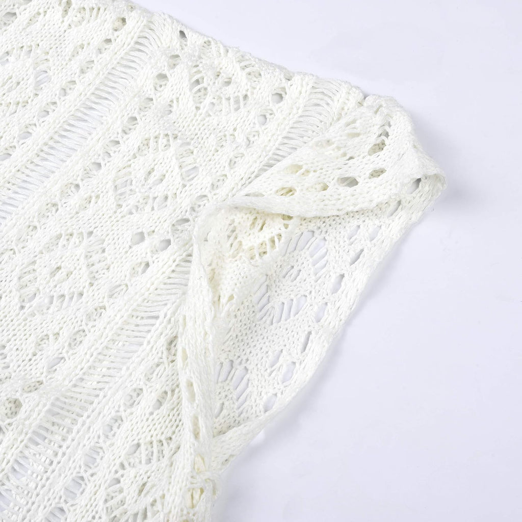 Women’s Crochet Bikini Cover-Up – Summer Beach Swimsuit Swimwear