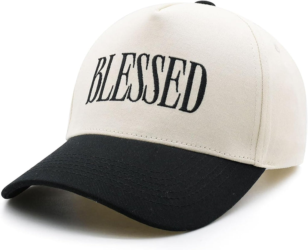 Blessed Trucker Hat – Vintage Embroidered Baseball Cap