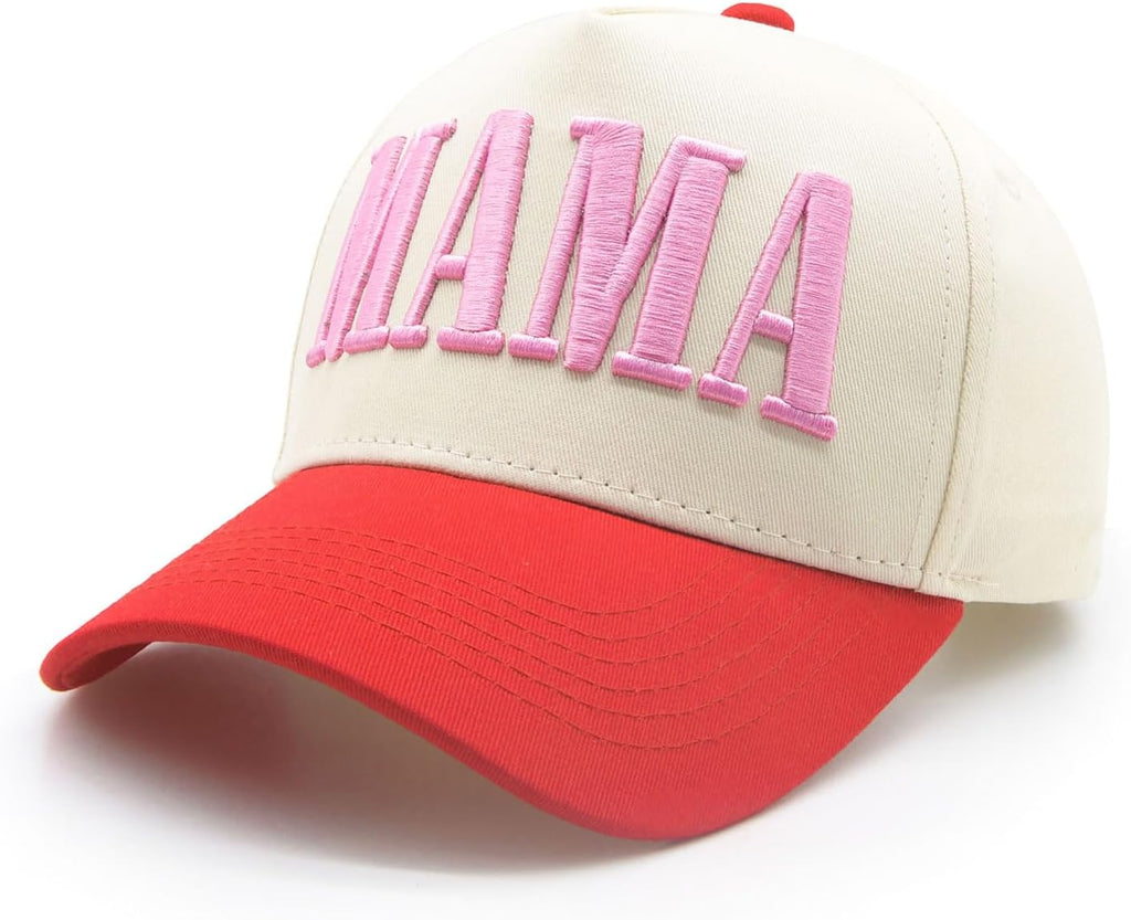 Vintage Mama Trucker Hat – Women’s Snapback Baseball Cap for Moms