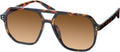 Women’s Oversized Aviator Sunglasses – Polarized UV Protection